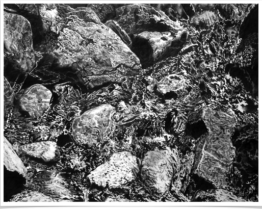 Stream
pencil on paper
40 x 30 cm Stream
pencil on paper
40 x 30 cm